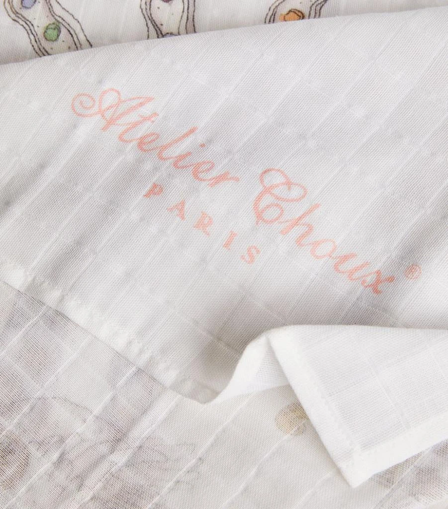商品Atelier Choux|Organic Cotton Ferris Wheel Swaddle,价格¥516,第2张图片详细描述