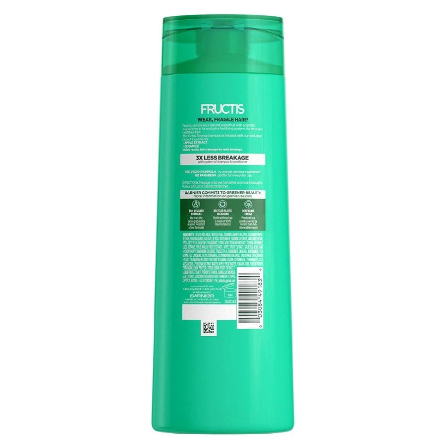 商品Garnier Fructis|Shampoo, For Stronger, Healthier, Shinier Hair,价格¥42,第2张图片详细描述