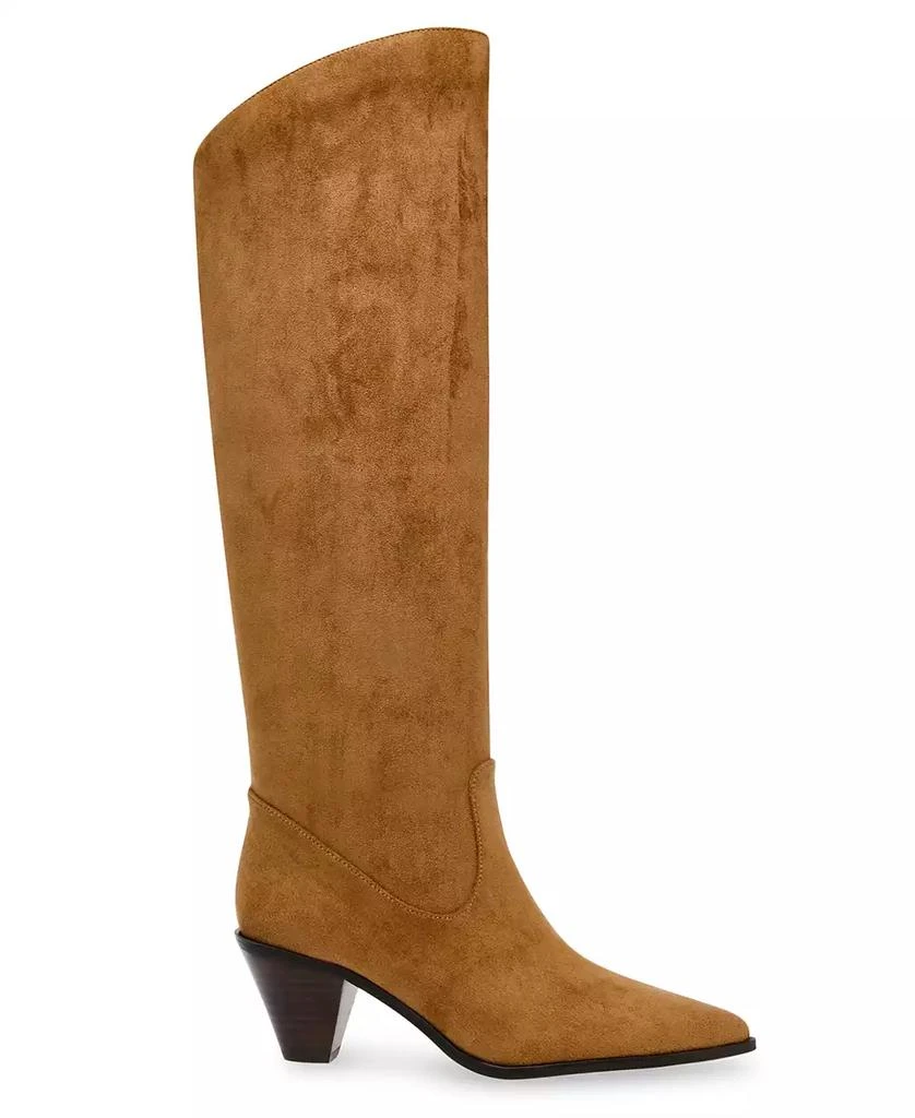 商品Anne Klein|Women's Ware Pointed Toe Knee High Boots,价格¥489,第1张图片