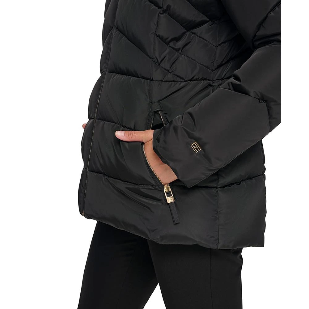 商品Tommy Hilfiger|Women's Hooded Puffer Coat,价格¥649,第4张图片详细描述