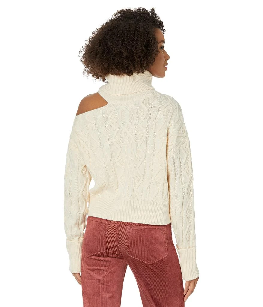 商品Paige|Cropped Cable Knit Raundi,价格¥1812,第2张图片详细描述