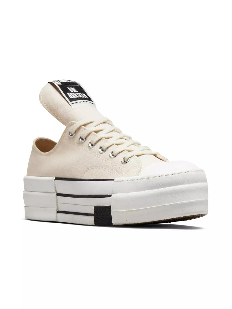 商品Converse|Unisex Converse x Rick Owens DBL Drkstar Ox Low-Top Sneakers,价格¥1237,第2张图片详细描述