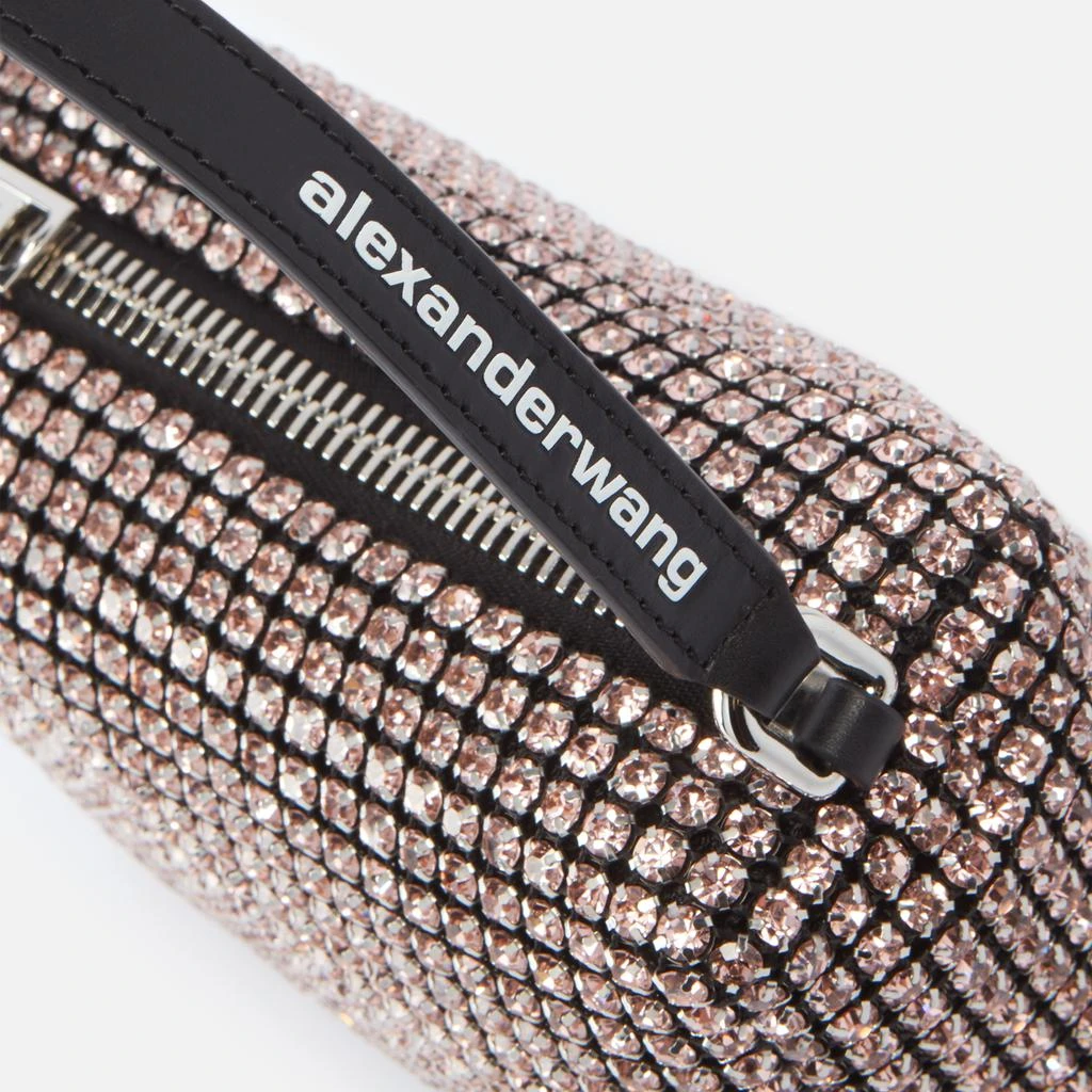 商品Alexander Wang|Alexander Wang Crystal-Embellished Mesh Shoulder Bag,价格¥6379,第4张图片详细描述