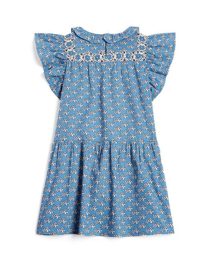 商品Sea|Girls' Fernanda Floral Print Flutter Sleeve Dress - Little Kid, Big Kid,价格¥725,第5张图片详细描述