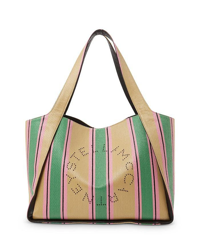 商品Stella McCartney|Logo Striped Tote,价格¥4579,第1张图片