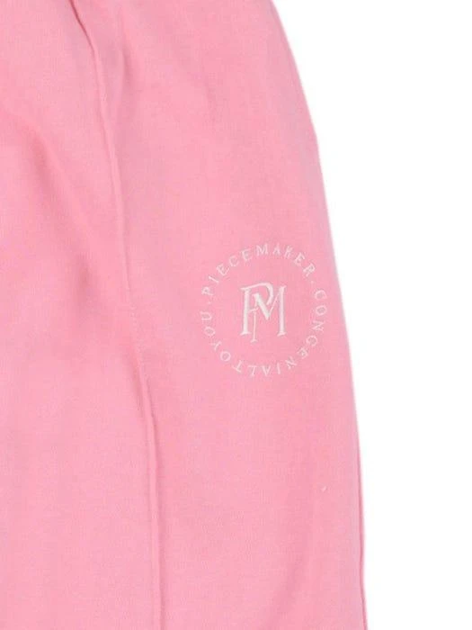 商品PIECEMAKER|Stitch Circle Logo Sweatpants _ Pink,价格¥771,第2张图片详细描述