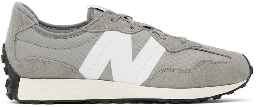 商品New Balance|Kids Gray 327 Big Kids Sneakers,价格¥403,第1张图片