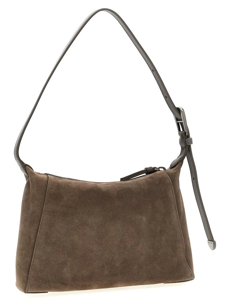 商品Brunello Cucinelli|Shoulder Bc Duo Shoulder Bags Brown,价格¥11358,第2张图片详细描述