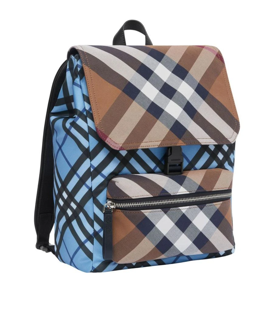 商品Burberry|Vintage Contrast Check Backpack,价格¥5479,第2张图片详细描述