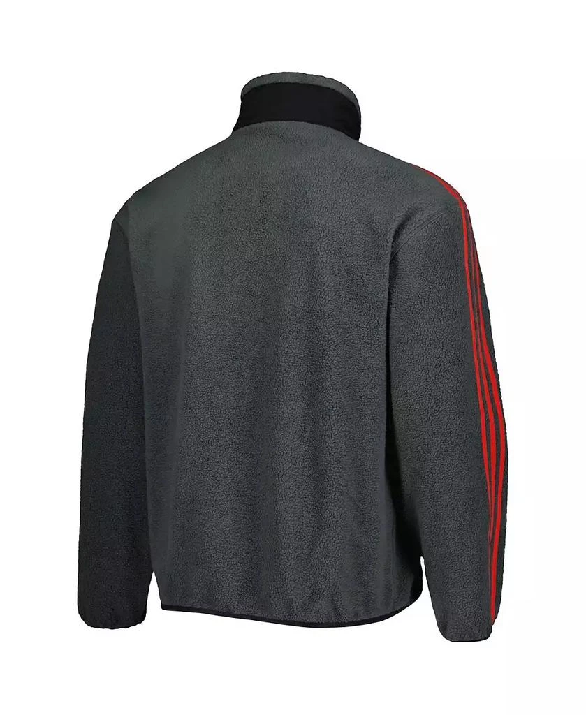 商品Adidas|Men's Gray Bayern Munich Lifestyler Fleece Full-Zip Jacket,价格¥454,第3张图片详细描述