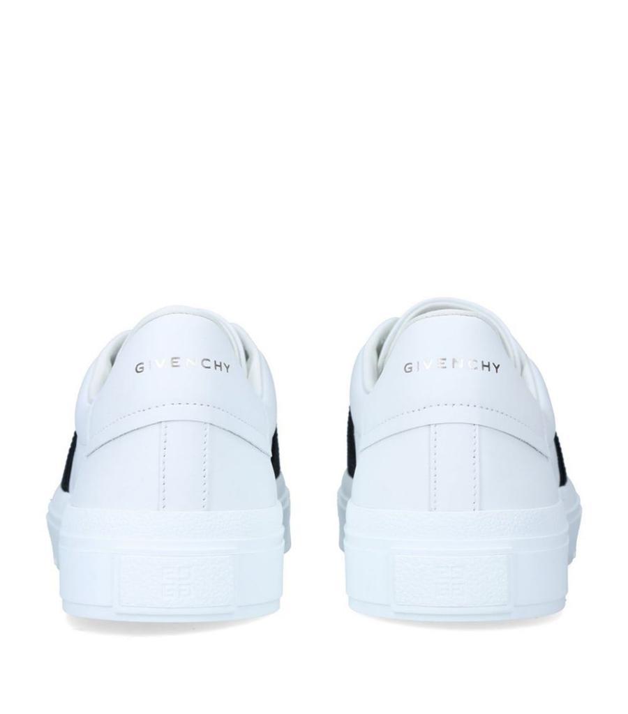 商品Givenchy|Leather City Court Sneakers,价格¥4026,第4张图片详细描述