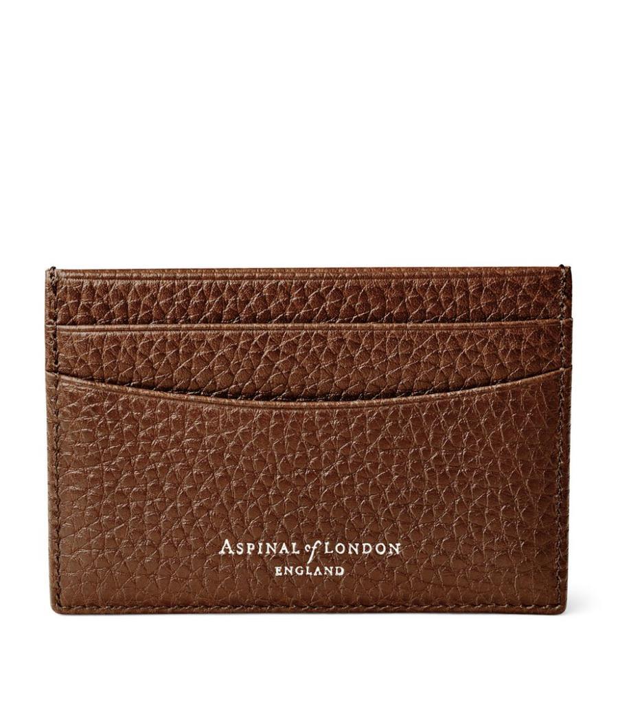 商品Aspinal of London|Grained Leather Slim Card Holder,价格¥460,第4张图片详细描述