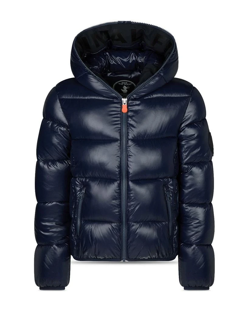 商品Save The Duck|Boys' Artie Hooded Puffer Jacket - Little Kid, Big Kid,价格¥1842,第1张图片