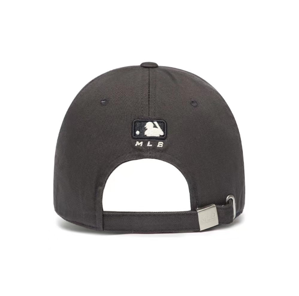 【享贝家】MLB 纽约洋基队 NY大标鸭舌帽棒球帽 男女同款 灰色 3ACP6601N-50CGS 商品第3张图片规格展示