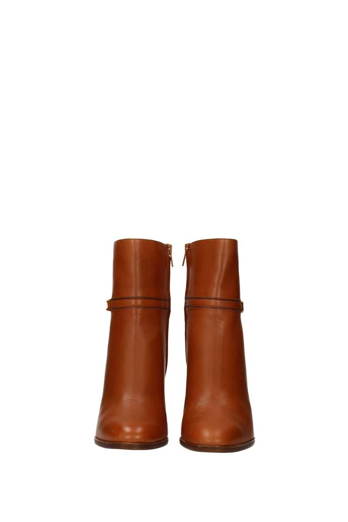 商品Celine|Ankle boots Leather Brown Leather,价格¥5682,第3张图片详细描述