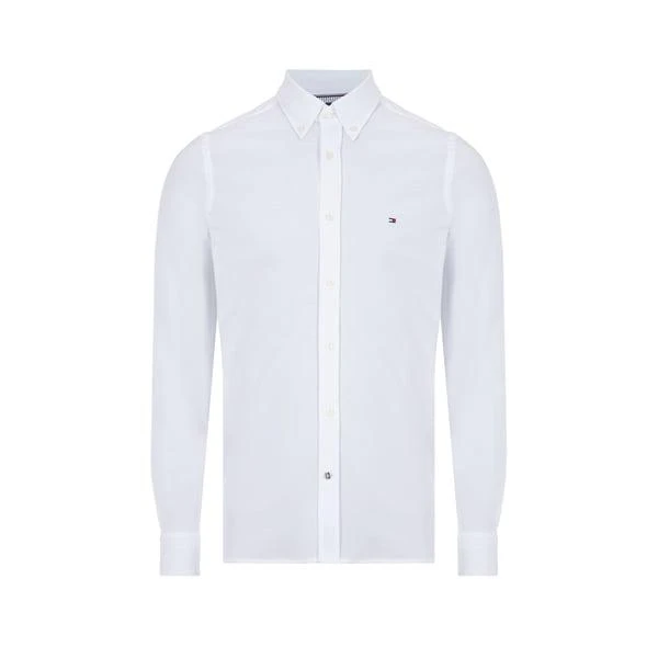 商品Tommy Hilfiger|Slim-fit organic cotton shirt,价格¥1033,第1张图片