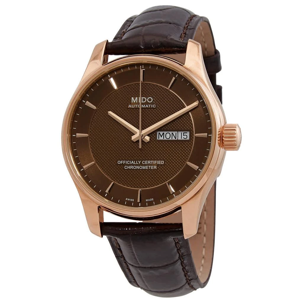 商品MIDO|Belluna Automatic Brown Dial Men's Watch M0014313629112,价格¥3125,第1张图片