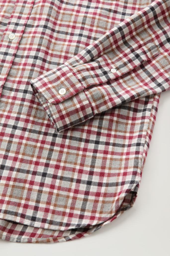 Classic Cotton-Wool Check Shirt商品第8张图片规格展示
