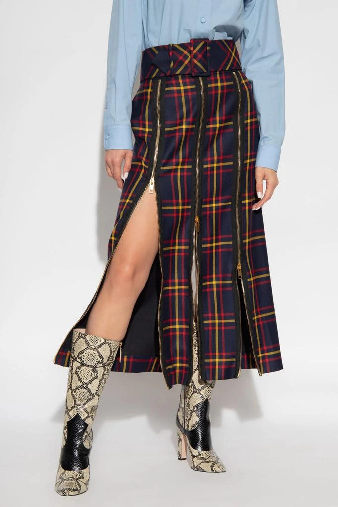 商品Gucci|Gucci Tartan Wool Skirt,价格¥18003,第2张图片详细描述