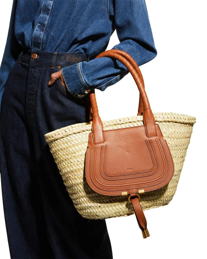 Marcie Medium Raffia Tote Bag 商品