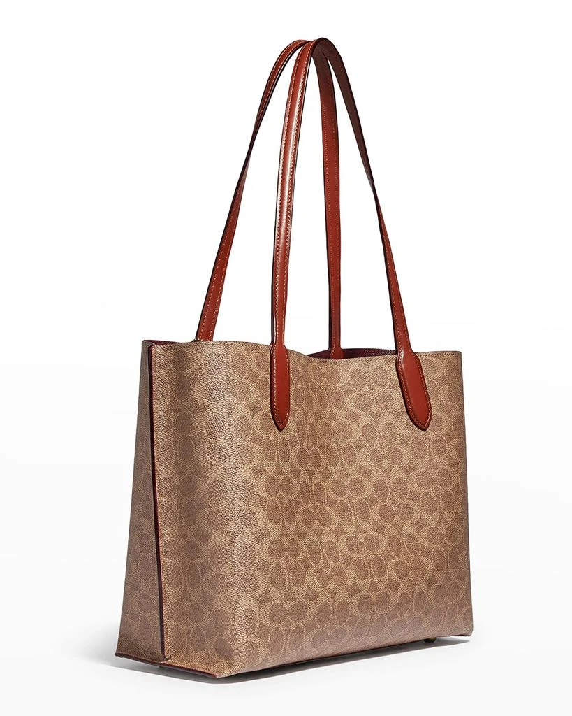 商品Coach|Willow Logo-Print Tote Bag,价格¥2304,第4张图片详细描述