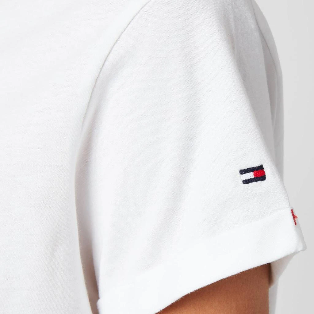 商品Tommy Hilfiger|Tommy Hilfiger Women's Tommy Original Short Sleeve T-Shirt - White,价格¥158,第4张图片详细描述