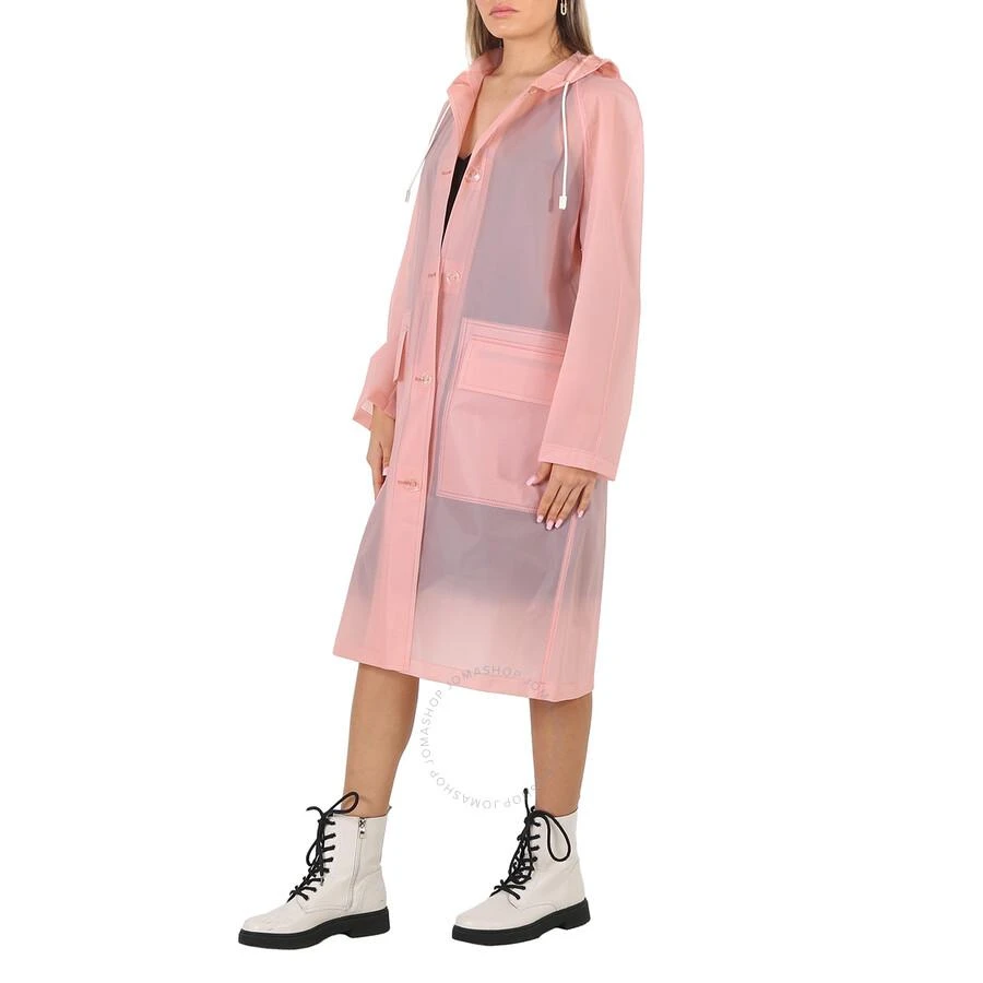 商品Burberry|Ladies Rose Pink Transparent Trench Coat,价格¥1906,第3张图片详细描述