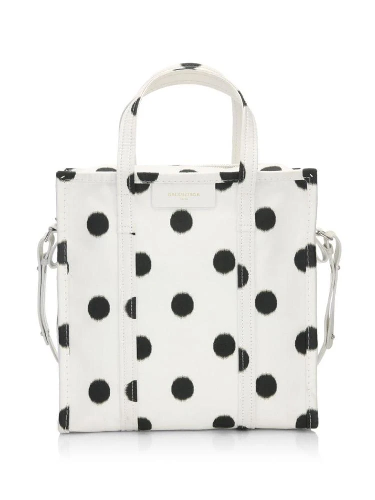 商品Balenciaga|Small Bazar Polka Dot Shopper,价格¥4640,第1张图片