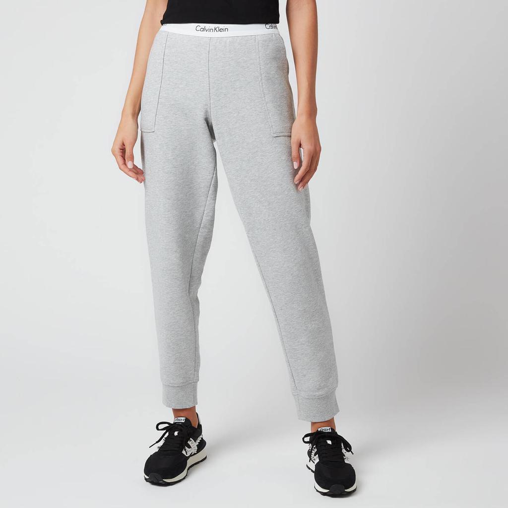 Calvin Klein Women's Modern Cotton Joggers - Grey Heather商品第1张图片规格展示