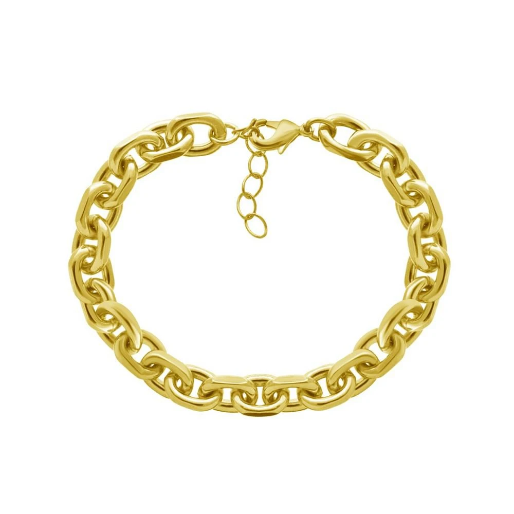 商品Essentials|Gold Plated Cable Chain Bracelet,价格¥447,第1张图片