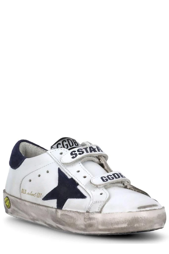 商品Golden Goose|Golden Goose Kids Old School Velcro Strap Sneakers,价格¥1719,第2张图片详细描述