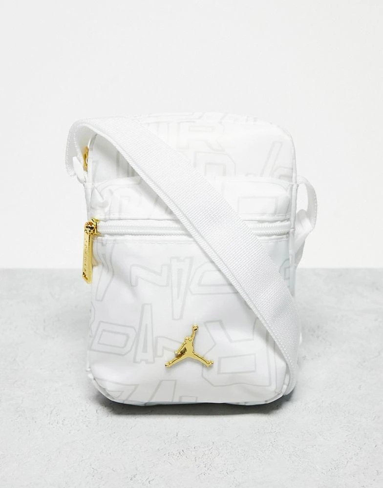 商品Jordan|Jordan crossbody bag in white,价格¥242,第1张图片