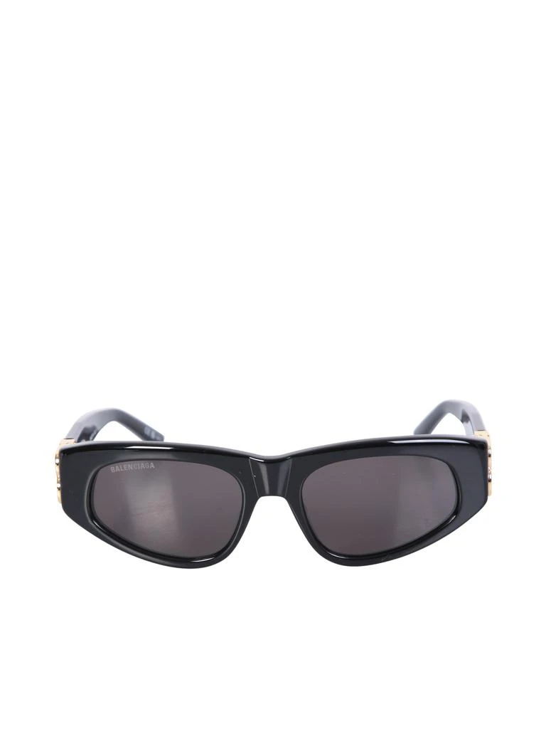 商品Balenciaga|Dinasty D-frame Black Sunglasses By,价格¥3042,第1张图片