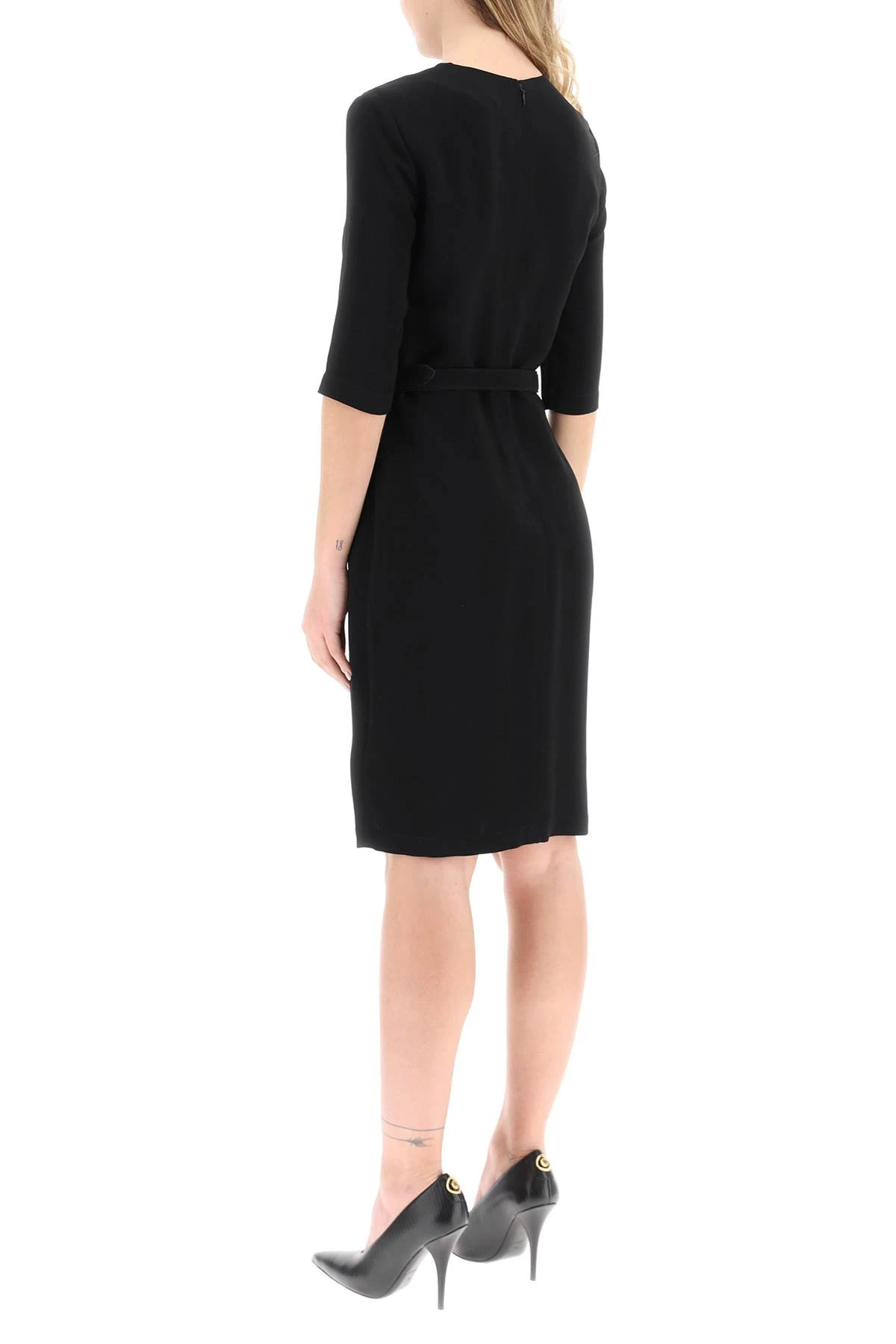 商品Burberry|Burberry 女士连衣裙 8065787A1189 黑色,价格¥9054,第4张图片详细描述