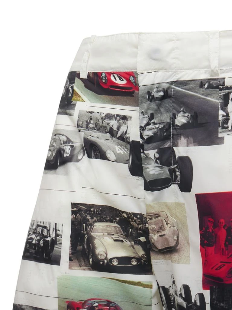 商品FERRARI|Printed Pictures Tech Casual Shorts,价格¥2135,第3张图片详细描述