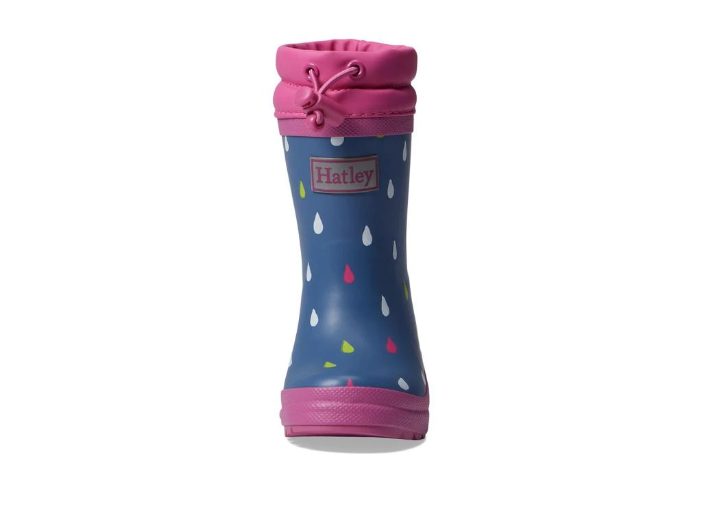 商品Hatley|Tiny Drops Sherpa Lined Rain Boots (Toddler/Little Kid/Big Kid),价格¥406,第2张图片详细描述