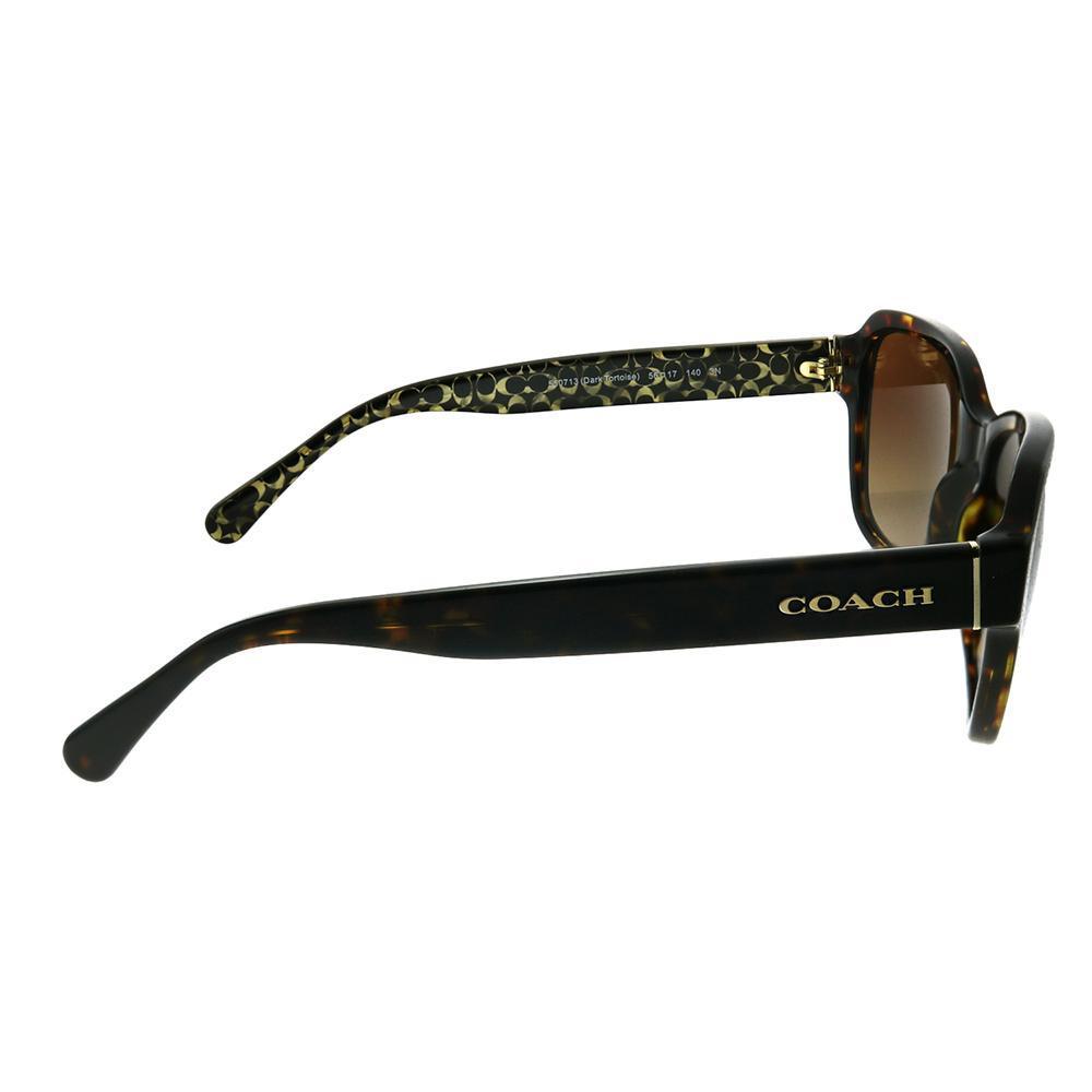 商品Coach|Coach L1010 HC 8232 550713 Mens Rectangle Sunglasses,价格¥822,第3张图片详细描述