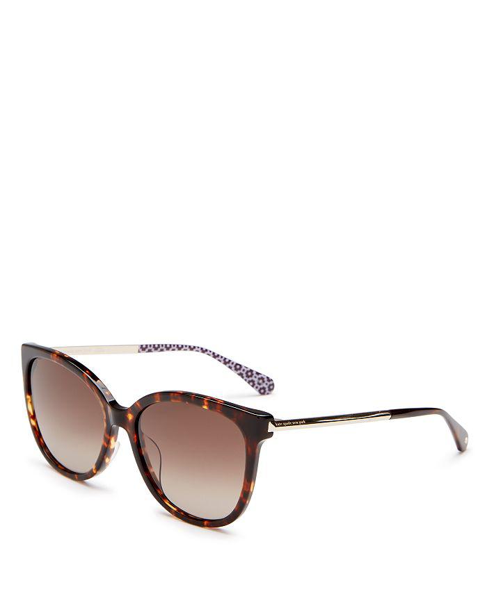 Women's Britton Polarized Square Sunglasses, 55mm商品第3张图片规格展示