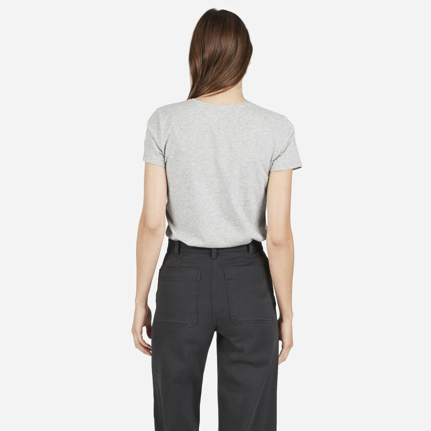 商品Everlane|V领棉制T恤,价格¥133-¥148,第5张图片详细描述