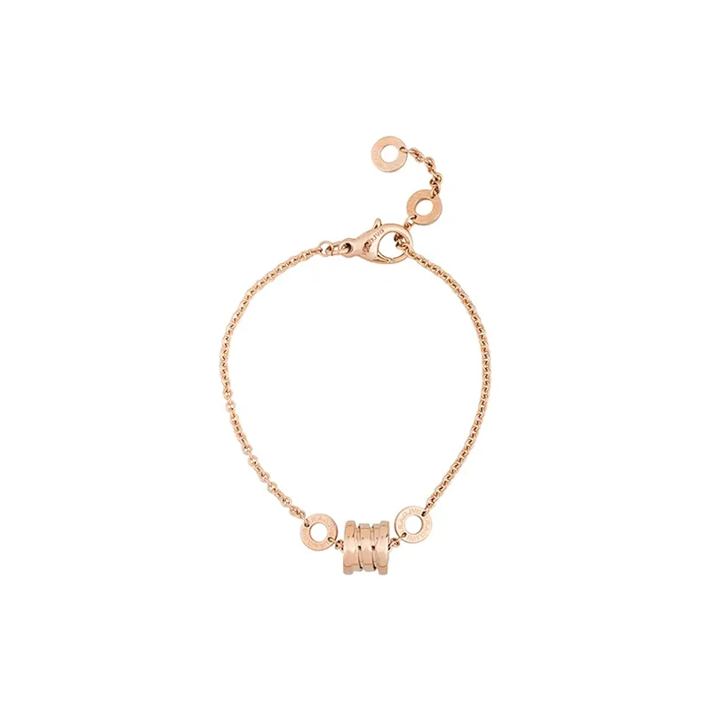 商品[国内直发] BVLGARI|宝格丽 B.ZERO1系列 B.zero1系列螺旋 三环 18k玫瑰金 手链 女款 玫瑰金色,价格¥11401,第9张图片详细描述