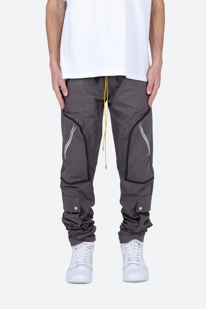 商品MNML|Contrast Taped Cargo Pants - Charcoal Grey,价格¥192,第1张图片