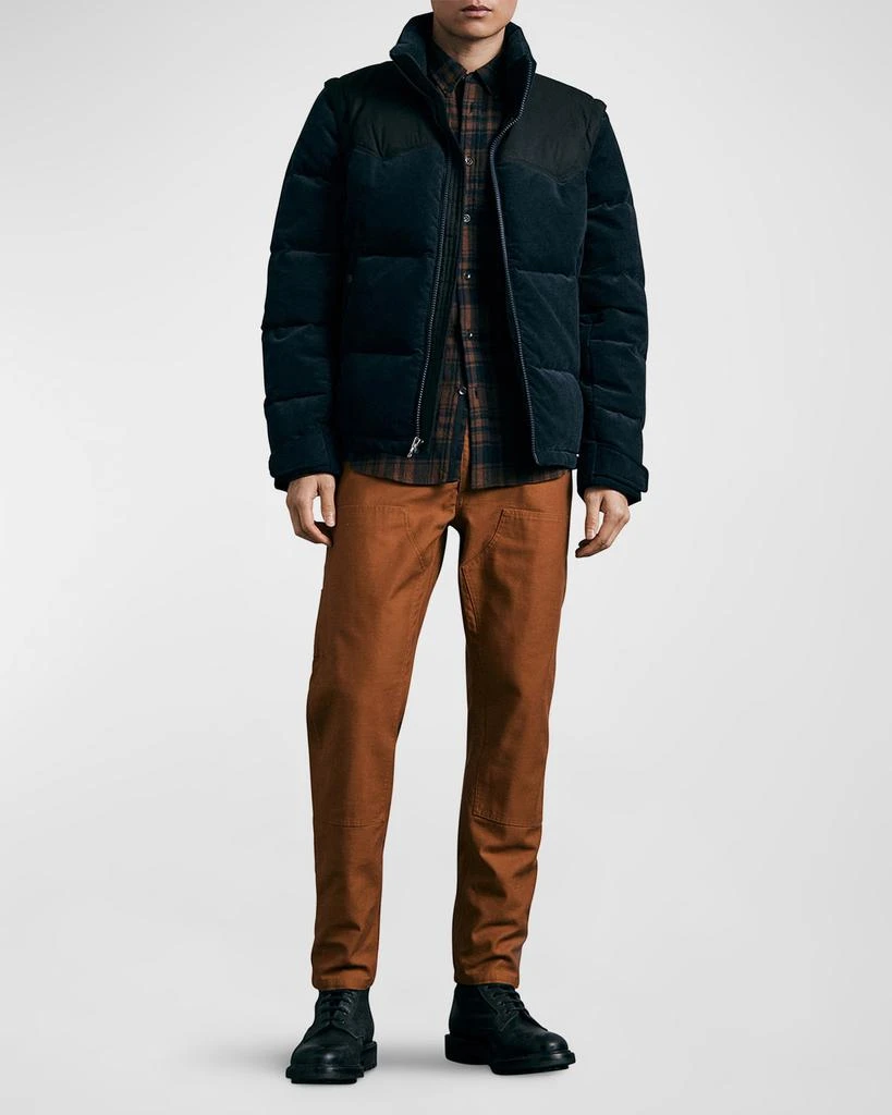 商品Rag & Bone|Men's Holt Corduroy Puffer Jacket,价格¥1993,第2张图片详细描述