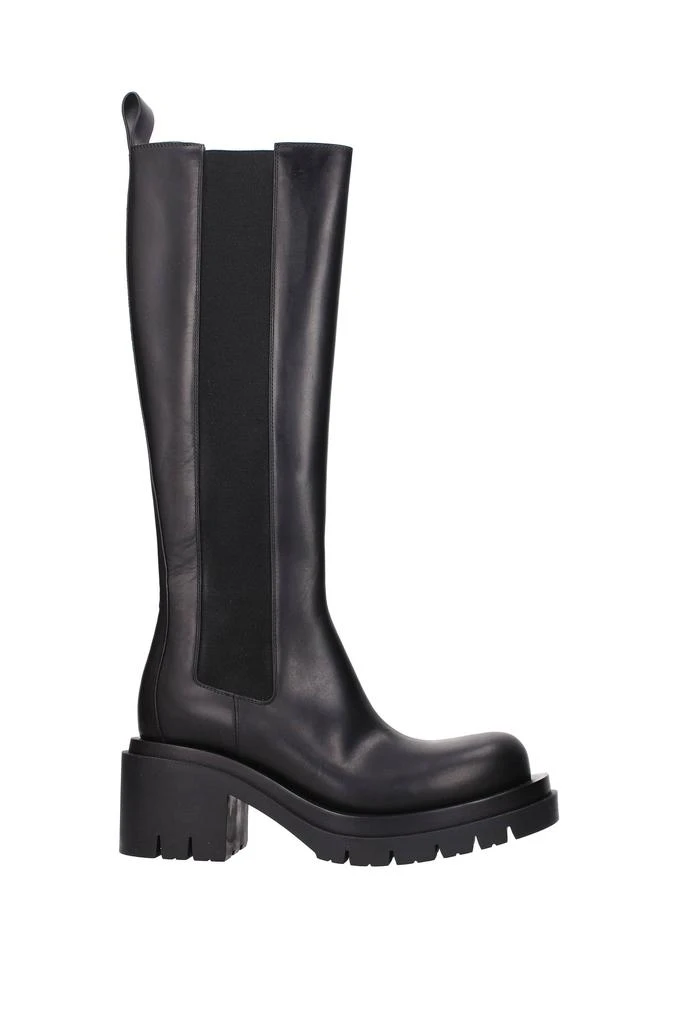 商品Bottega Veneta|Boots Leather Black,价格¥4719,第1张图片