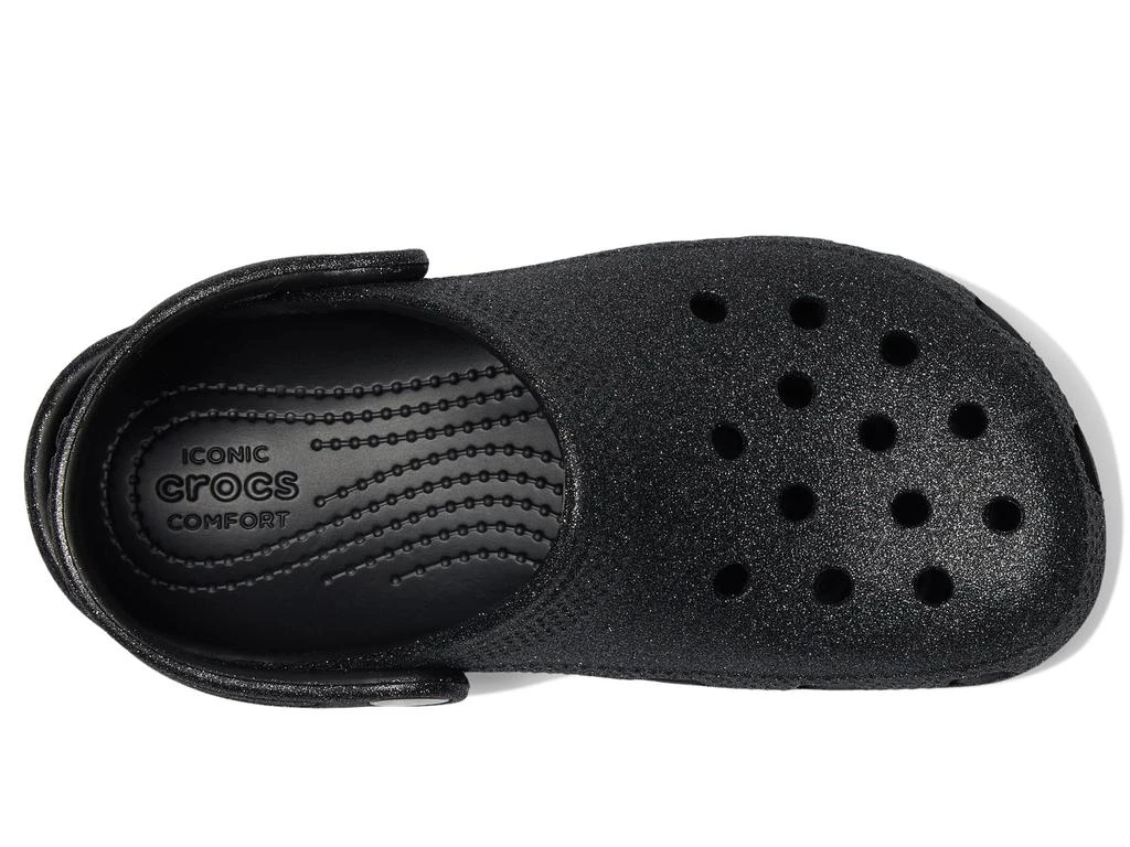 商品Crocs|Classic Glitter Clogs (Little Kid/Big Kid),价格¥338,第2张图片详细描述