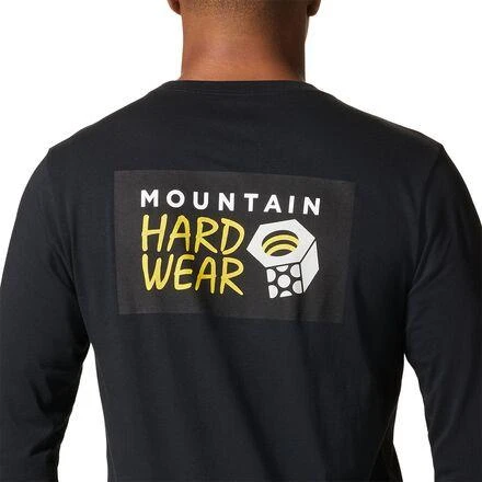 商品Mountain Hardwear|MHW Logo In A Box Long-Sleeve T-Shirt - Men's,价格¥146,第3张图片详细描述