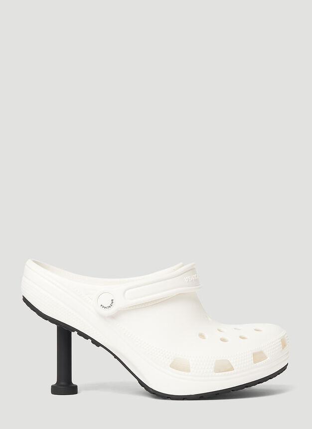 商品Balenciaga|x Crocs Madame Heels in White,价格¥2741,第1张图片
