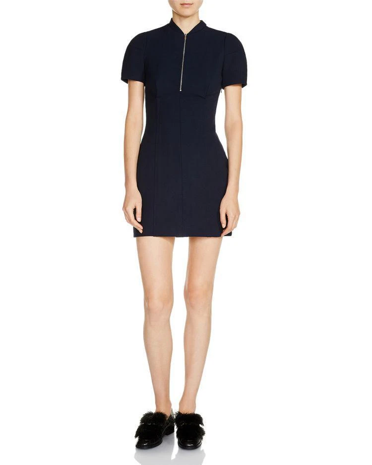 商品Maje|Renyo Seamed Sheath Mini Dress ,价格¥1629,第1张图片
