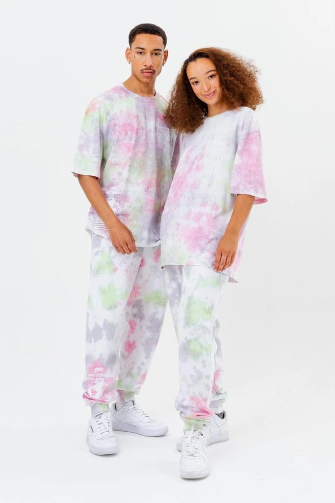 商品CONTINU8 ADULTS|CONTINU8 PINK PRINT JOGGERS,价格¥74,第1张图片