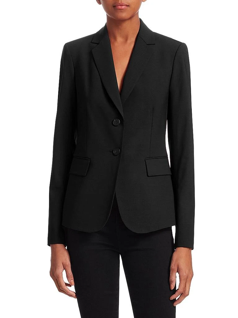 商品Theory|Carissa Wool Blazer,价格¥3257,第3张图片详细描述