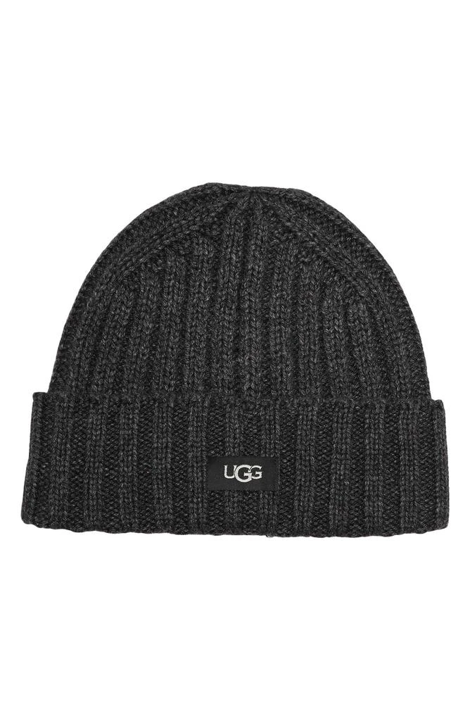 商品UGG|Solid Rib Knit Beanie,价格¥207,第1张图片